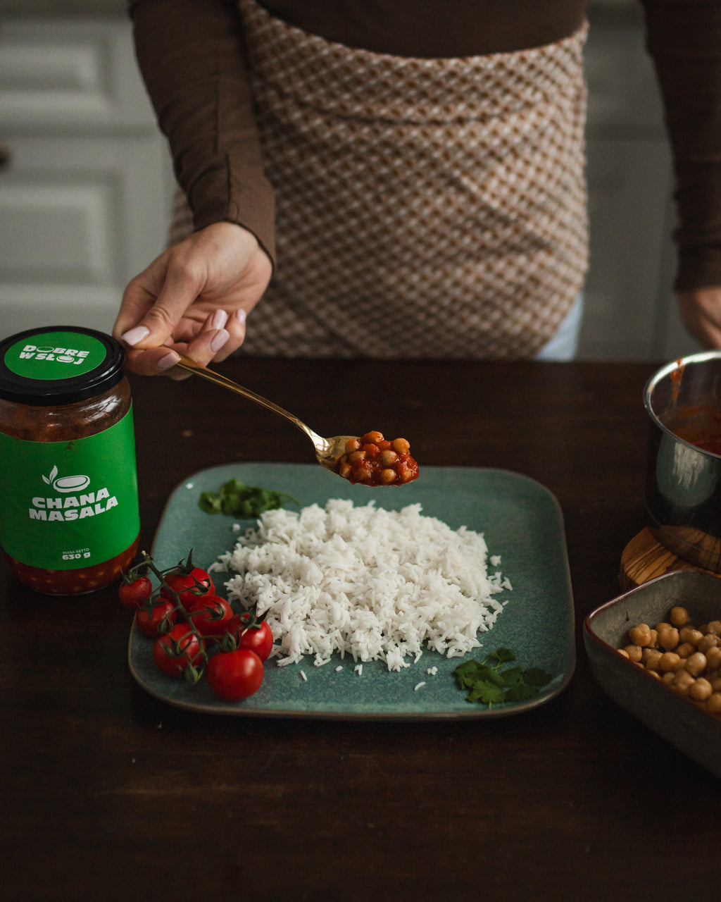 Aromatyczna Chana Masala