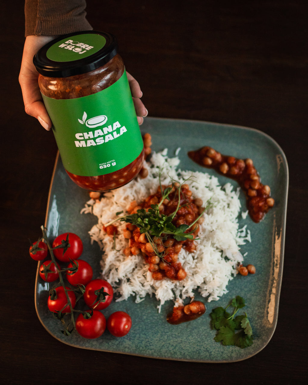 Aromatyczna Chana Masala